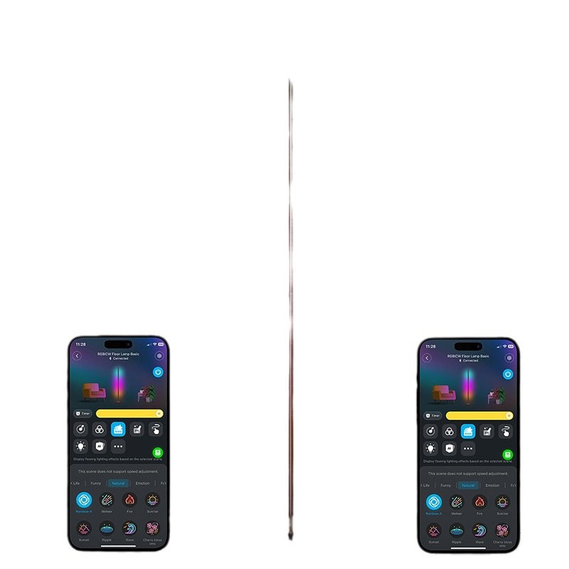 RGB Eck-Stehlampe – Smartes LED-Ambientlicht